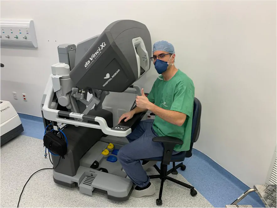 cirurgia robotica de prostata